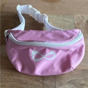Nfinity baby pink and white  Belt Bag
